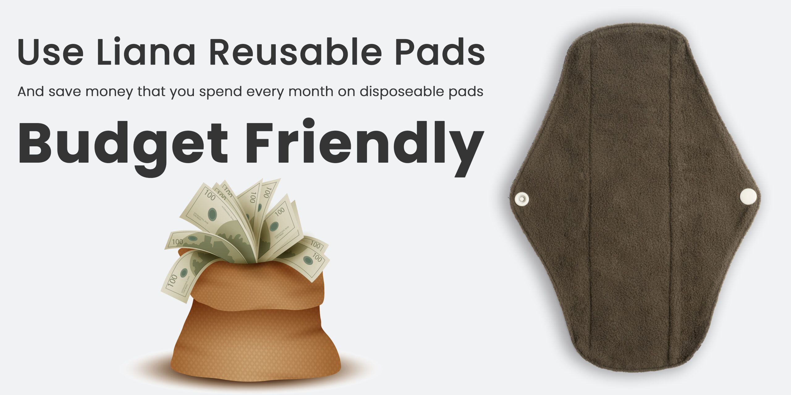 Liana reusable pad Budget friendly