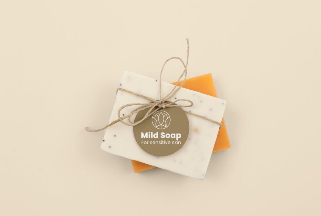 use mild soap only